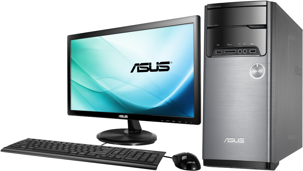 Image - Computadora Asus De Escritorio (1100x636), Png Download