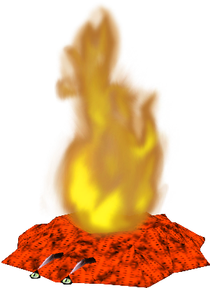 Torch Slug Oot - Ocarina Of Time Torch Slug (320x429), Png Download