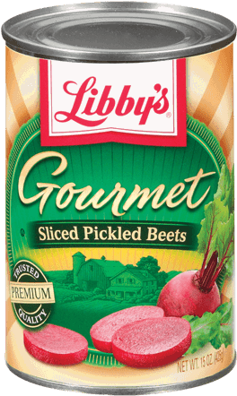 Gourmet Sliced Pickled Beets - Libbys Whole Pickled Beets, Gourmet - 15 Oz (500x500), Png Download