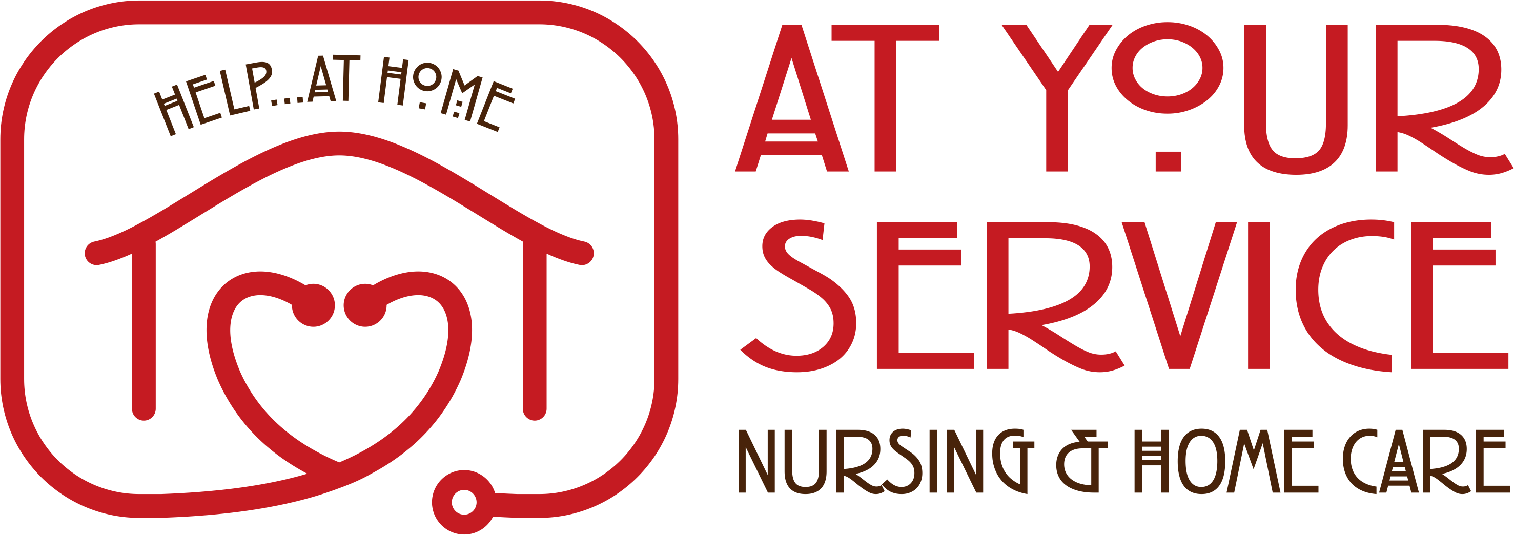 At Your Service Home Care - At Your Services Home Health Care (2954x1044), Png Download