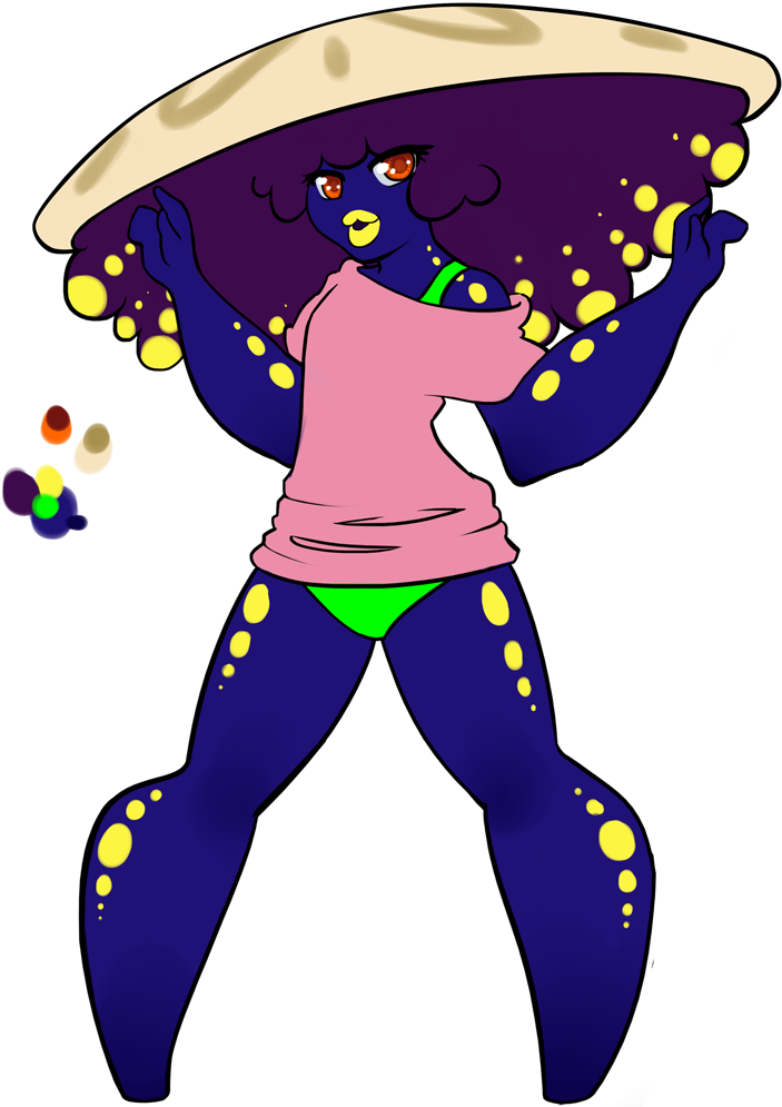 Slug Girl - Cartoon (722x1000), Png Download