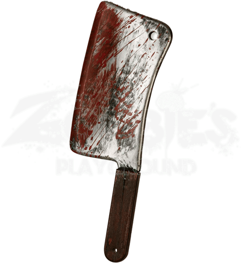 Bloody Cleaver - Bloody Butcher Knife (550x550), Png Download