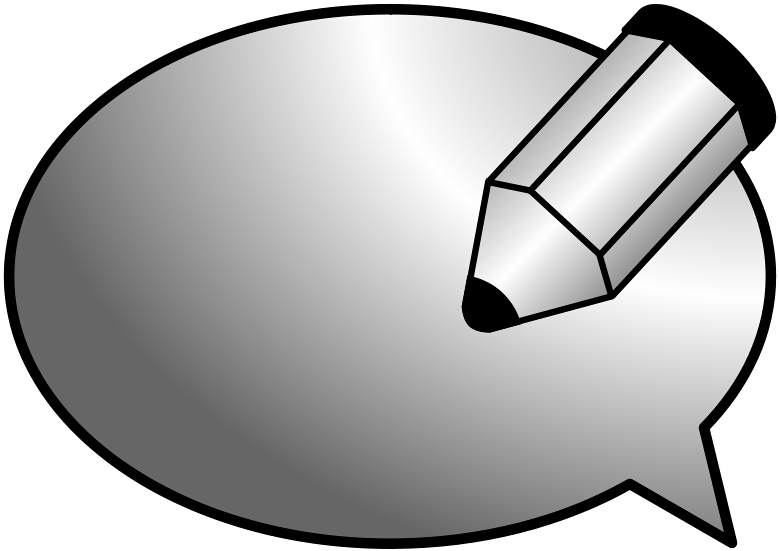 A Website For Annotated Icons - Comment Clipart (800x569), Png Download