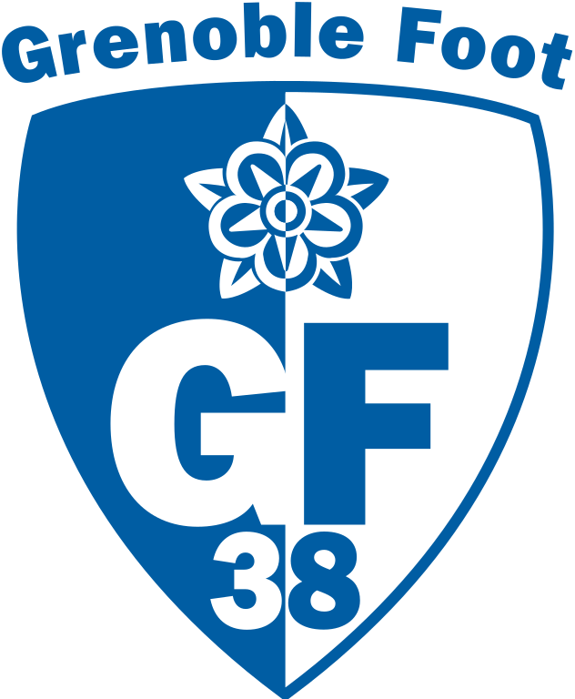 Grenoble Foot 38 Logo - Grenoble Foot 38 (402x480), Png Download