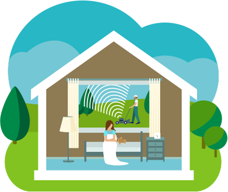 Soundproofing Windows - Soundproofing (456x385), Png Download