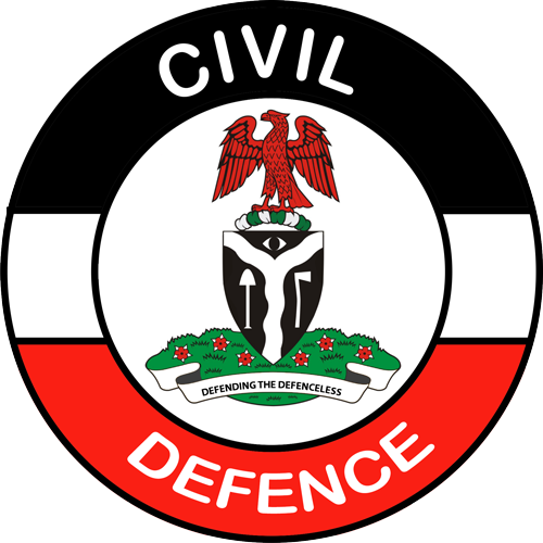 Nigeria Security And Civil Defence Corps Logo (500x500), Png Download