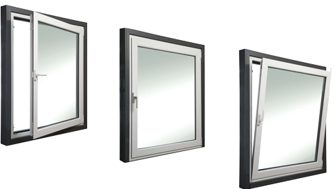 The Extra Costs For A Passive House Are Minimal Nowadays - Outward Opening Tilt And Turn Window Detail (485x274), Png Download