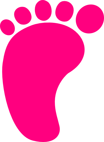 Baby Print Png For Free Download - Footprint Cartoon (432x591), Png Download