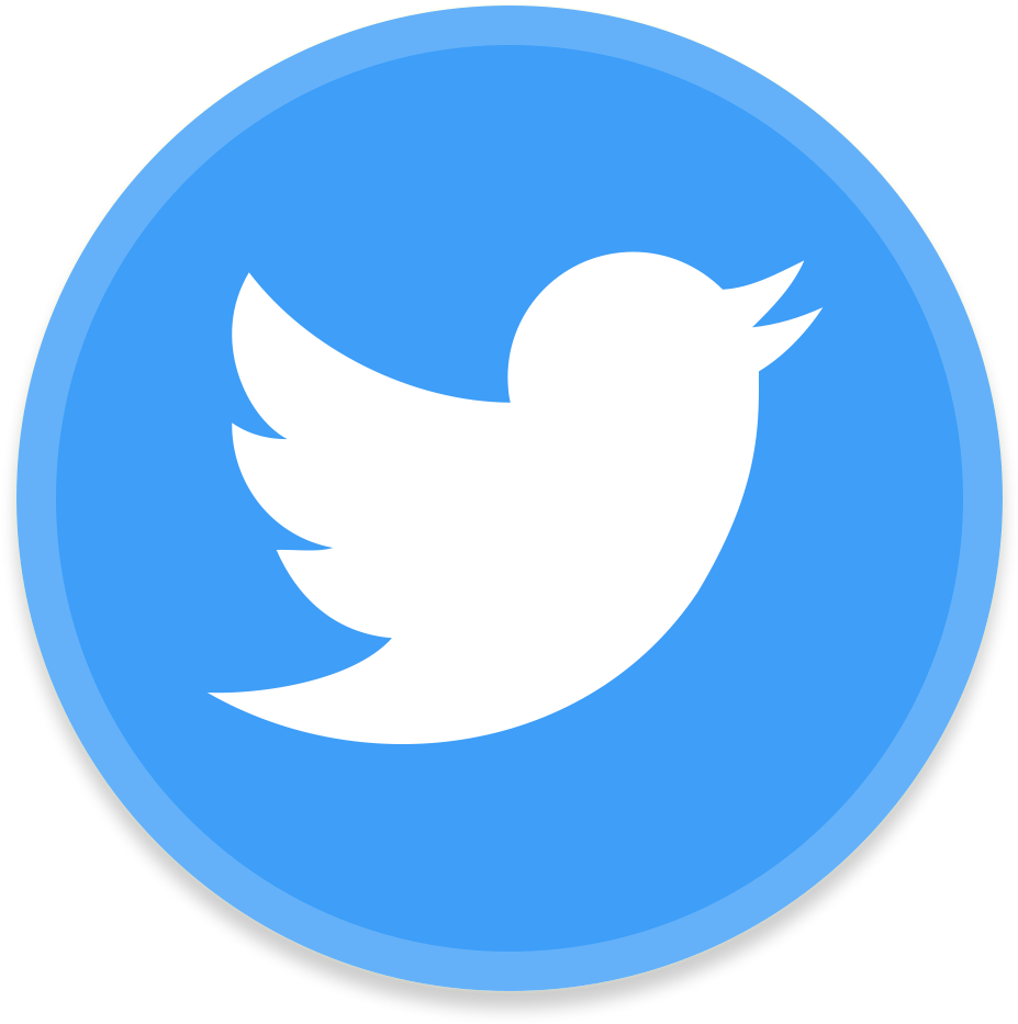 Download Png Ico Icns - Twitter Button (1024x1024), Png Download