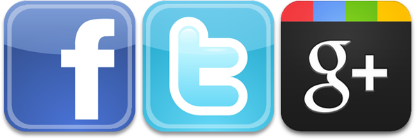 Facebook Twitter Button Png - Facebook (600x200), Png Download