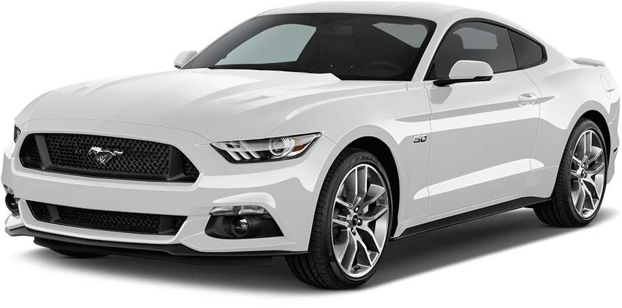 Ford Mustang Png Image - Ford Mustang Décapotable Blanc (1000x1000), Png Download