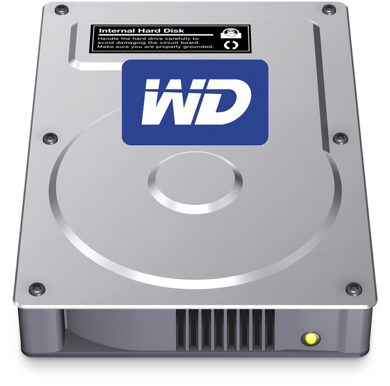 Western Digital For Mac Logo - Apple Hard Drive Logo (800x800), Png Download