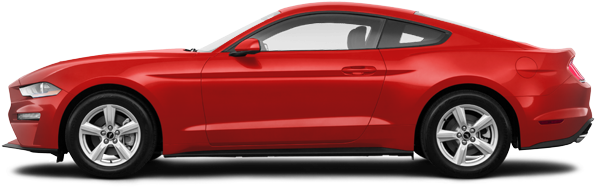 2018 Ford Mustang Ecoboost Fastback - 2010 Ford Mustang Gt Black (640x390), Png Download