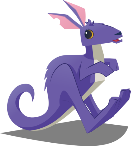 Kangaroo4 (432x479), Png Download