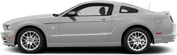 2014 Ford Mustang - Ford Mustang (640x300), Png Download