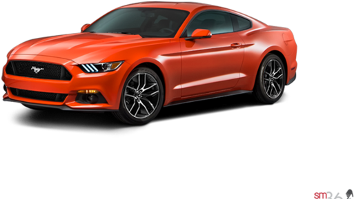 2016 Ford Mustang Gt - Red Cadillac Cts Coupe 2018 (560x400), Png Download