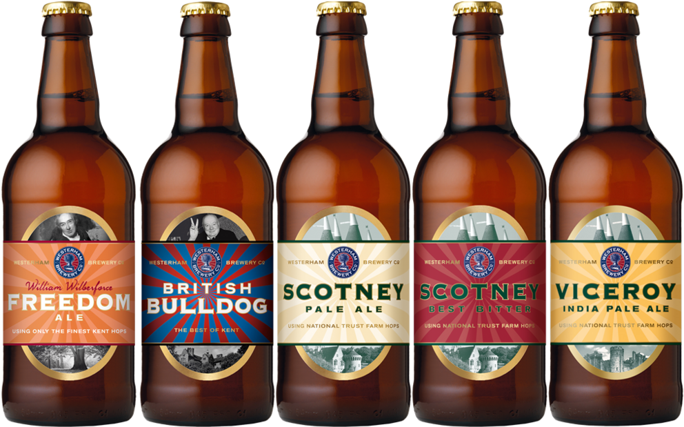 Westerham Brewery Beers - Westerham Brewery (1000x618), Png Download