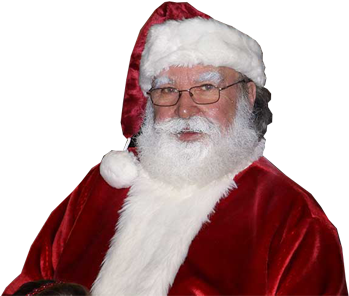 Our Reindeer 19 Rr Santa Small - Santa Claus (572x313), Png Download