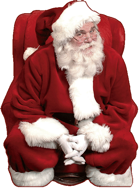 Santa Claus Indiana - Santa Claus (444x600), Png Download