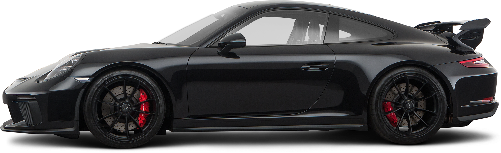 Gt3 2018 Porsche 911 Coupe Gt3 - Porsche 911 2018 Black (2024x618), Png Download