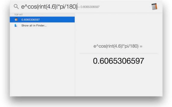Spotlightcalculator Mac (590x356), Png Download