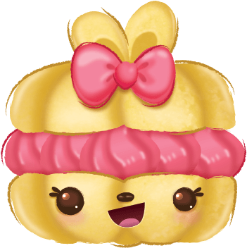 Reme Filled Num Lemons Pinkfill - Cartoon (445x430), Png Download