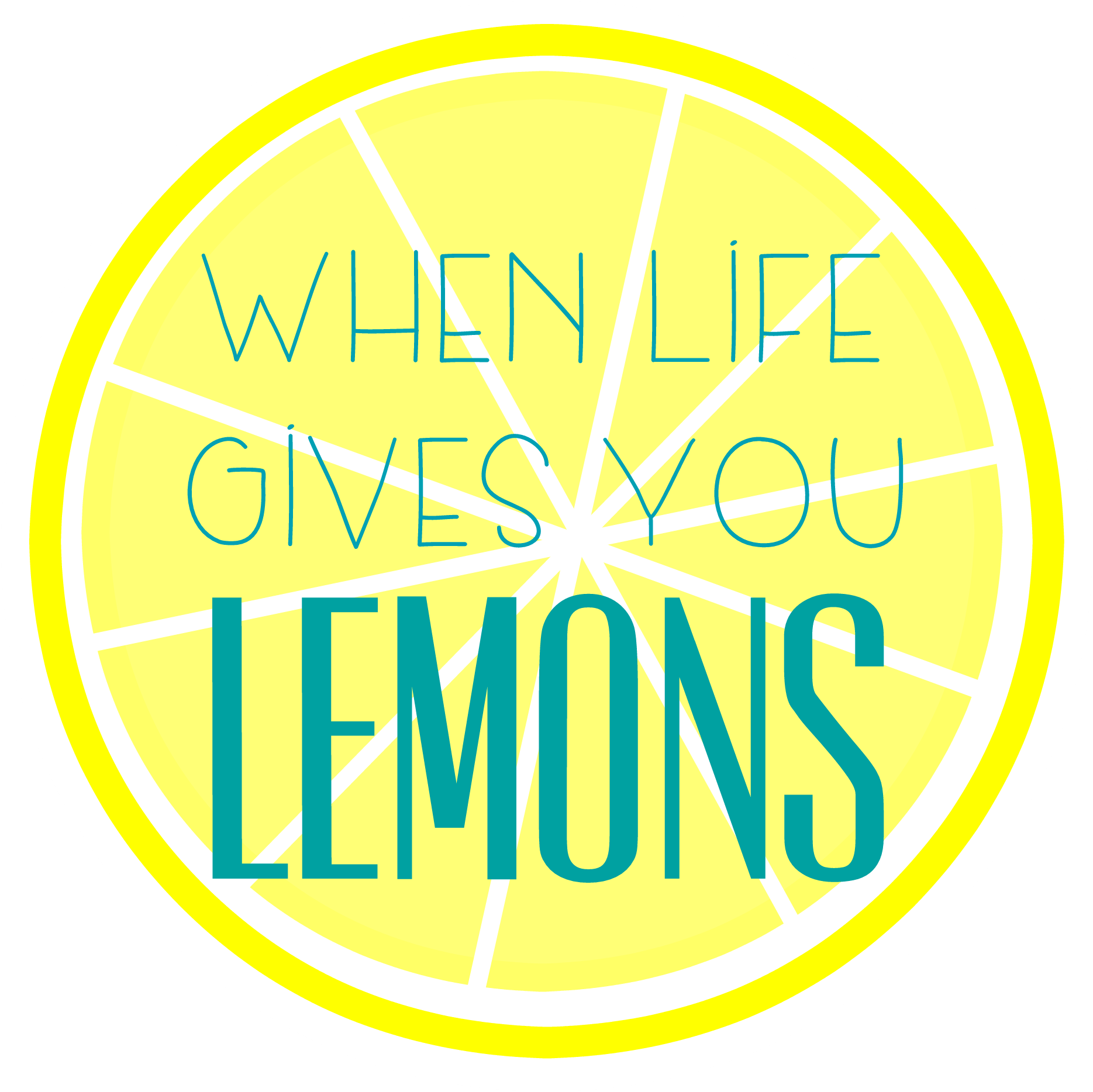 For When Life Gives You Lemons Free - Life Gives You Lemons Clipart (2000x2000), Png Download
