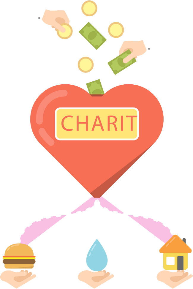 Donate Png Transparent - Vector Graphics (650x973), Png Download