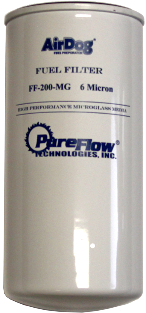 Ff200 Mg 6 Airdog Fuel Filter 6 Micron - Water (1095x1050), Png Download