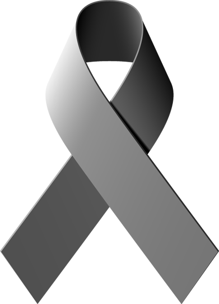 Brain Cancer Awareness Ribbon - Neurofibromatosis Type (442x615), Png Download