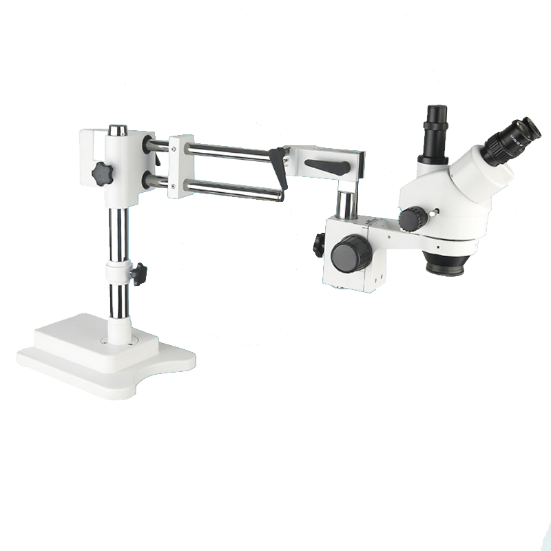Bd-w245t1 Boom Arm Zoom Stero Microscope With Adjustable - Microscope (800x800), Png Download