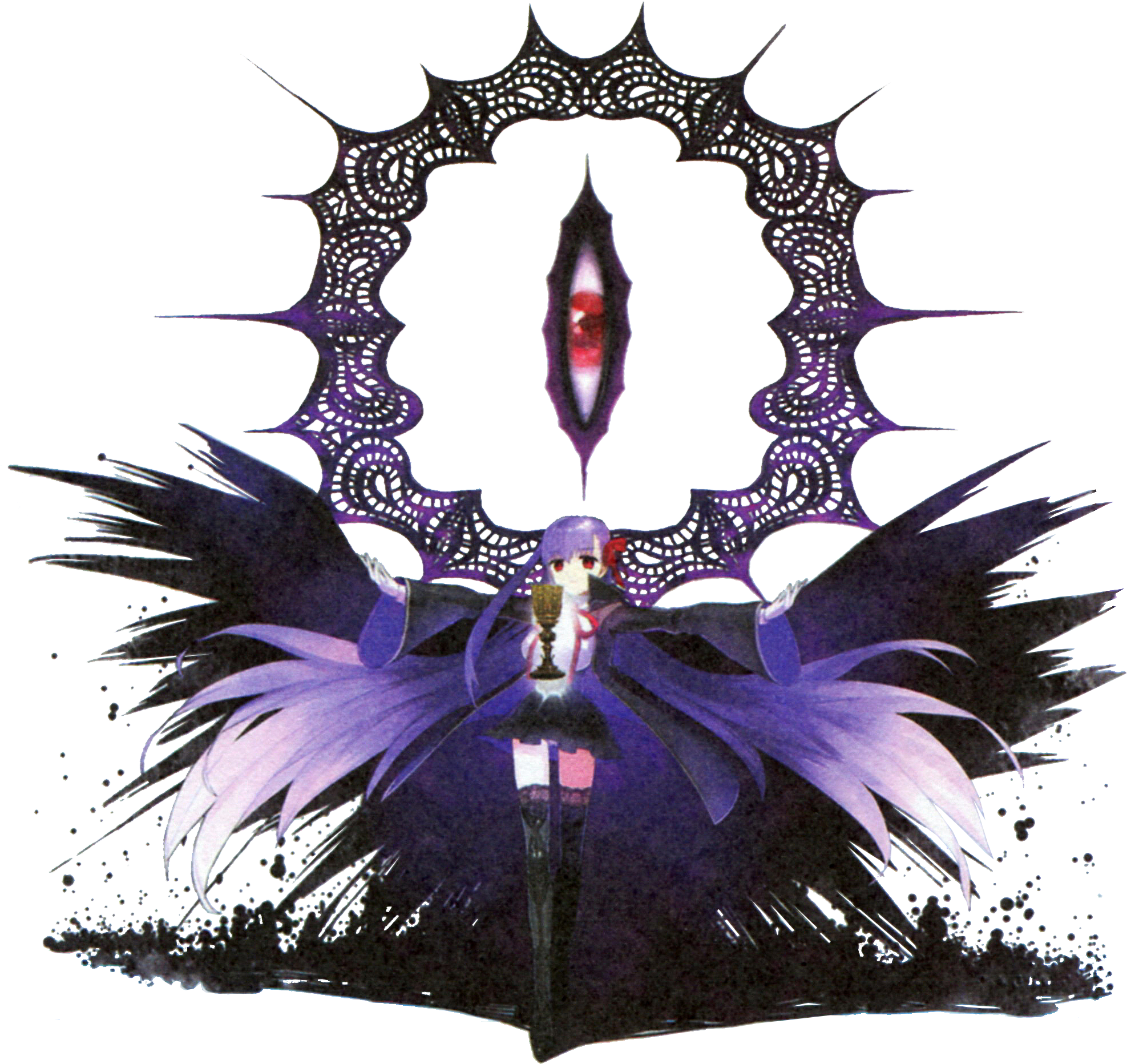 Bb Moon Cancer - Fate Extra Ccc Moon Cancer (2288x1912), Png Download