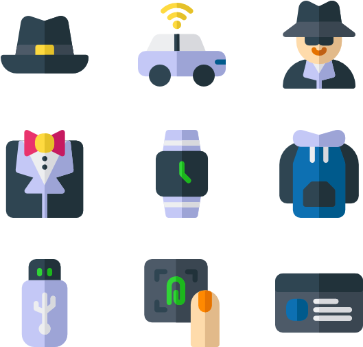 Secret Spy (600x564), Png Download