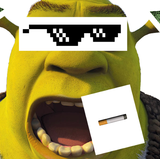 Shrek - Impossible How To Draw A Love Heart (530x529), Png Download