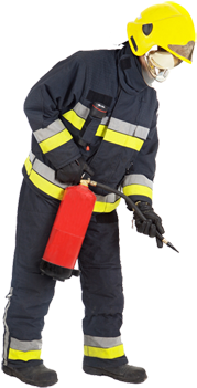 Fireman - Fire (445x355), Png Download