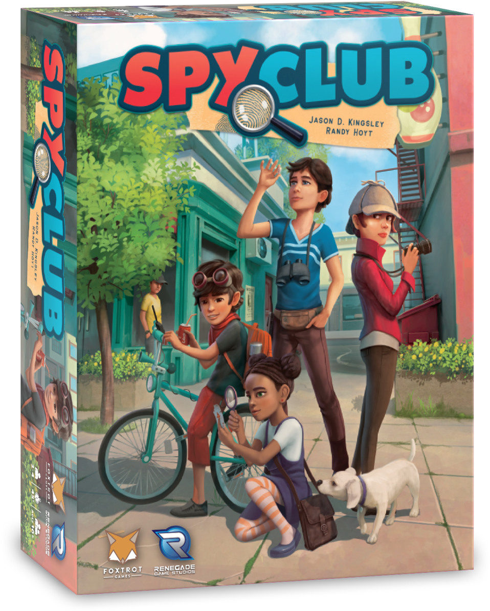 Spyclub 3d Box1 - Spy Club Board Game (1000x1313), Png Download