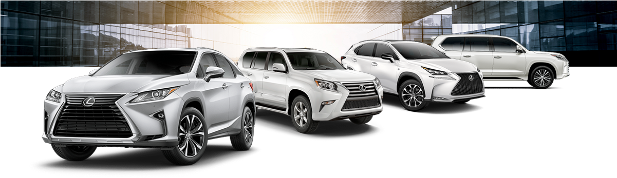 Explore The Lexus Suv Lineup (1200x355), Png Download