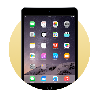 Tablet Deals - Apple Ipad Mini 3 - Wi-fi + 4g - 64 Gb - Space Grey (350x350), Png Download