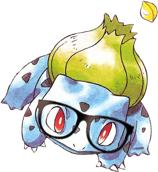 Discussing Pokémon Like It's Serious Business, But - Pokemon Bulbasaur (350x351), Png Download