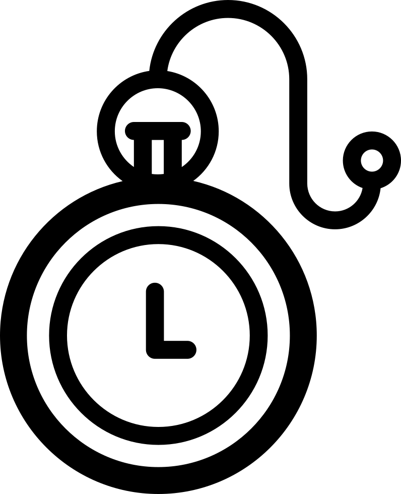 Pocket Watch - - Reloj De Bolsillo Icono (796x980), Png Download