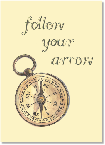 Follow Your Arrow Archival Print - Number (428x554), Png Download