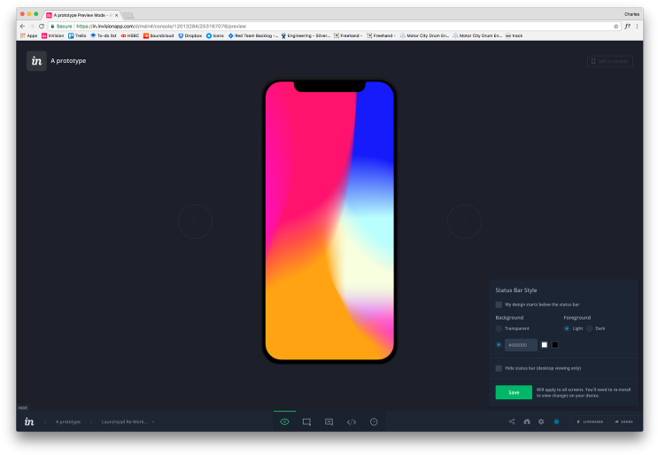 Iphone X Prototype Options - Iphone X Prototype (800x577), Png Download