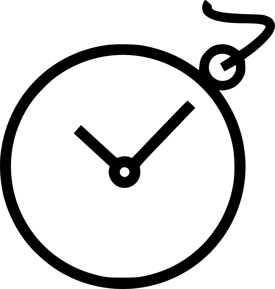Pocket Watch Comments - Watch (932x980), Png Download