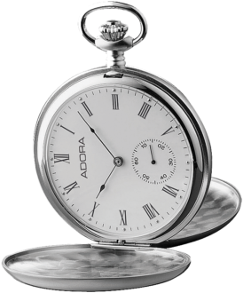 Adora Mechanical Pocket Watch - Pocket Watch (350x350), Png Download