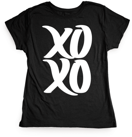 Xoxo Womens T-shirt - Shirt (484x484), Png Download