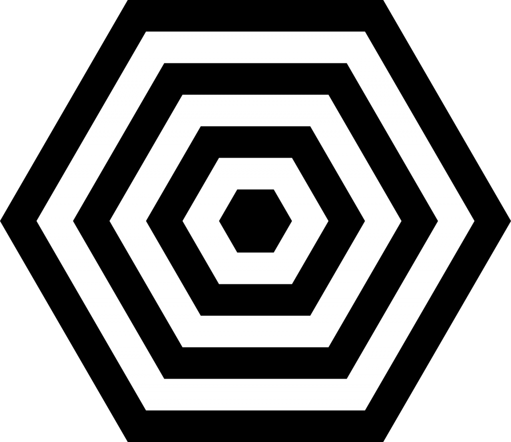 Hex Target Svg Clip Arts 600 X 520 Px (600x520), Png Download