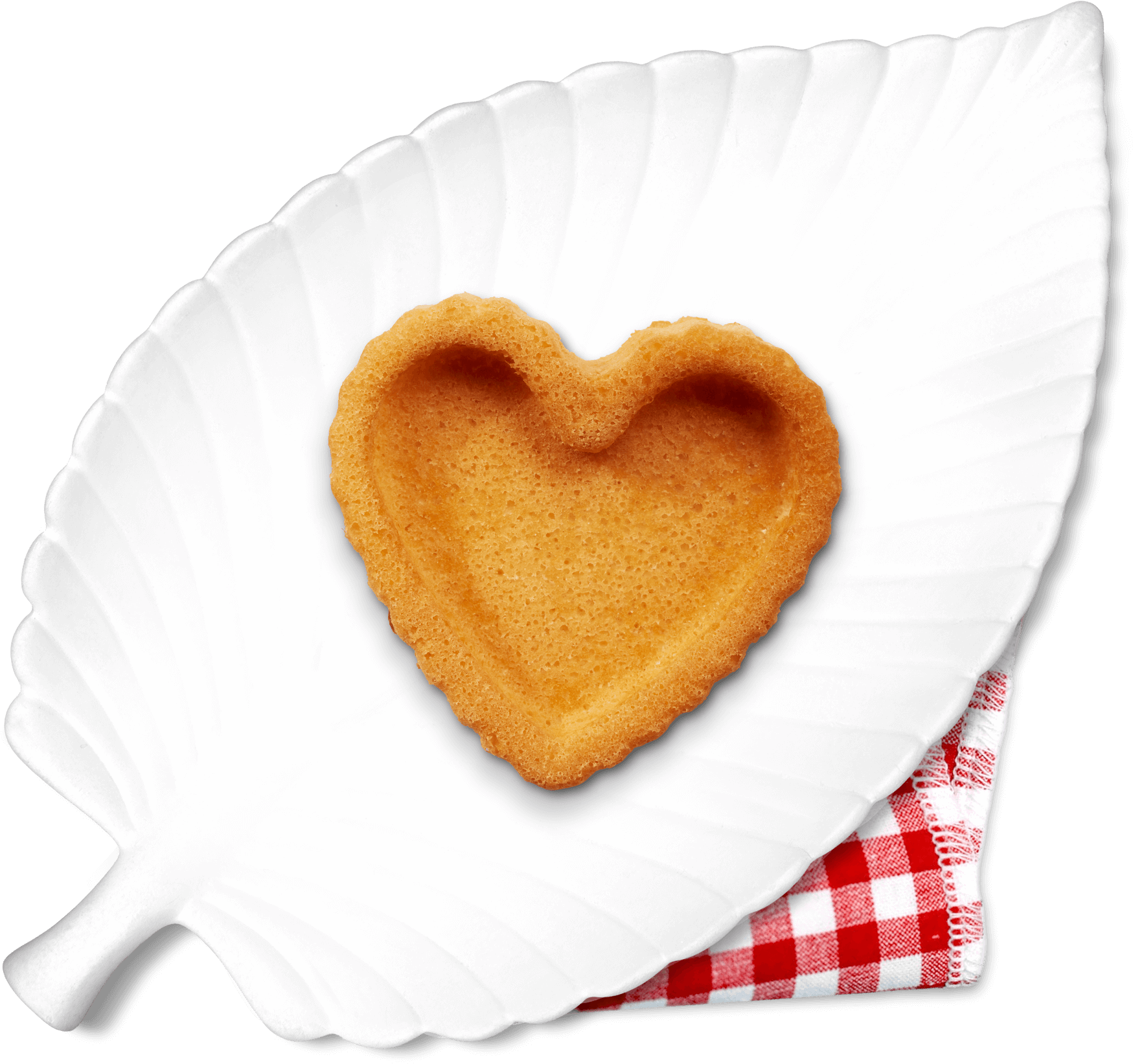 Wiener Herzen Flan Cases - Speculaas (1770x1677), Png Download