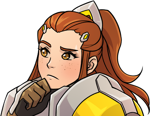 “brigitte ” Drawn For Work - Roadhog And Brigitte (648x432), Png Download