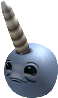 Narwhal - Narwhal In Roblox (420x420), Png Download