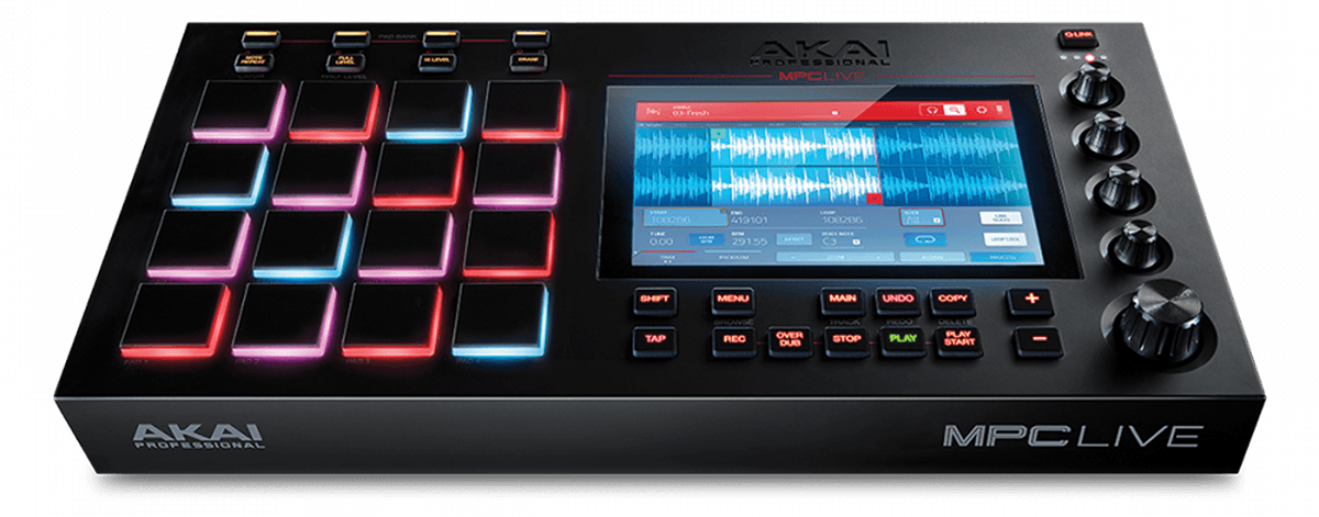 Mpc Live - Akai Mpc Live (1200x471), Png Download